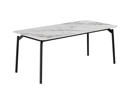 Tisch Marble Keramik Marmoroptik 180 x 76 x 90 cm