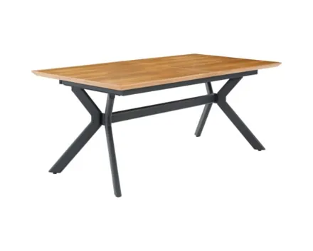 Tisch Massimo Melamin Wildeiche Dekor 180/260 x 77 x 100 cm