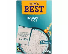 Tom's Best Basmati Rice 4x125g