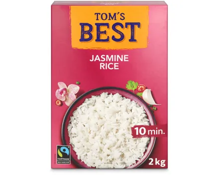 Tom's Best Jasmine Rice Fairtrade