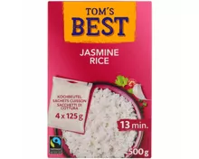 Tom's Best Jasmine Rice Kochbeutel 4x125g