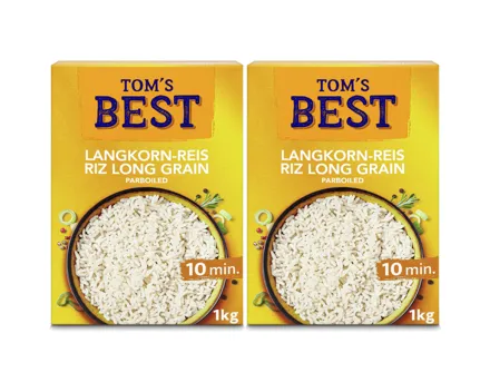 Tom's Best Langkornreis 2x1Kg