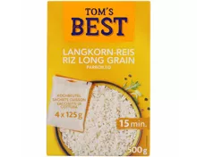 Tom's Best Langkornreis Kochbeutel 4x125g