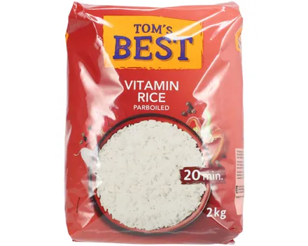 Tom's Best Vitamin Rice Parboiled