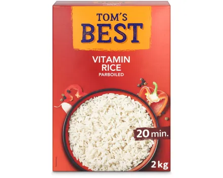 Tom's Best Vitamin Rice parboiled