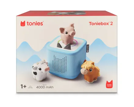 Toniebox 2 Himmelblau Starter Set My First Tonies Bauernhof (Deutsch) 1+ Jahre