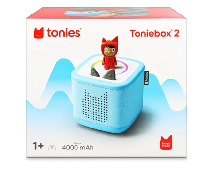 Tonies Himmelblau Starter Set Kreativ-Tonie Rot (Deutsch) 1+ Jahre