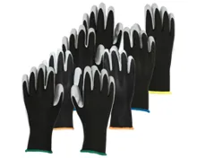 TOPCRAFT DamenArbeitshandschuhe Basic, 10er-Pack