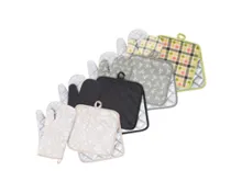 Topflappen Ofenhandschuhe, 4-teilig