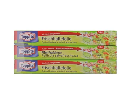 Toppits Frischhaltefolie 3 Stück