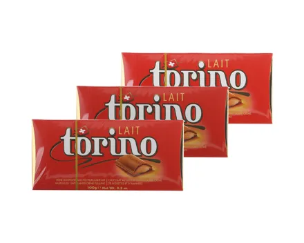 Torino Tafelschokolade Lait 3x100g