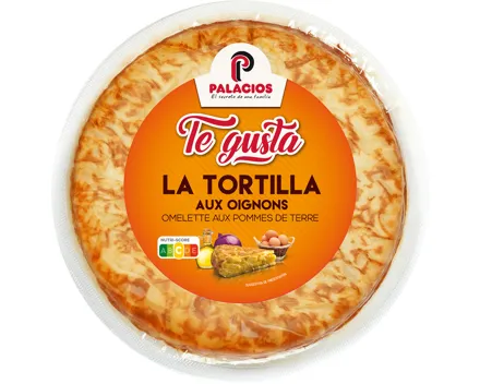 Tortilla de patates aux oignons