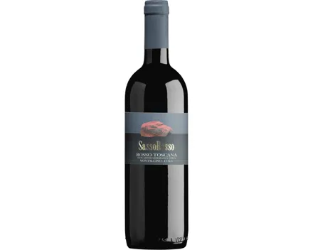 Toscana IGT Sassorosso Rosso Poggione (2023) – Rotwein, Italien (0.75l)