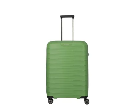 Travelite Mooby 8 Rad Trolley 66cm grün