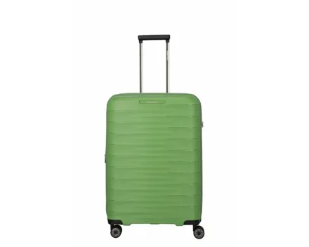 Travelite Mooby 8 Rad Trolley 77cm grün