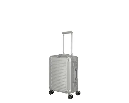 Travelite Next Aluminium 4 Rad Trolley 55cm silber