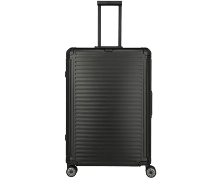 Travelite Next Aluminium 4 Rad Trolley 77cm schwarz