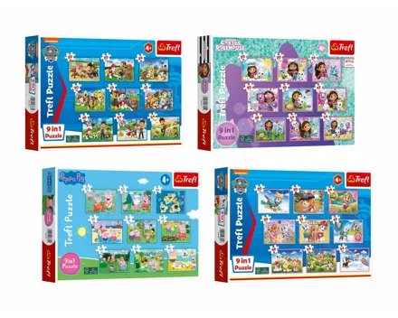 Trefl Puzzle 9-in-1