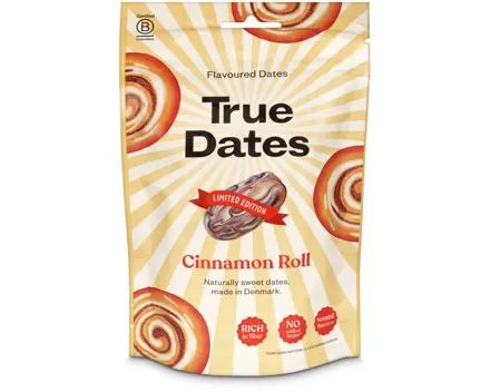 True Dates Cinnamon Roll
