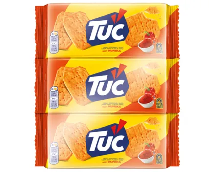 Tuc Crackers Paprika 3x100g
