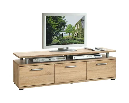 TV-Möbel Samson II Dekor Eiche Sonoma 135 x 40 x 40 cm