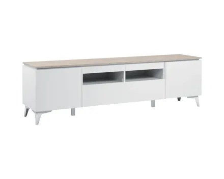 TV-Möbel Trix Dekor weiss 177 x 51.5 x 40 cm