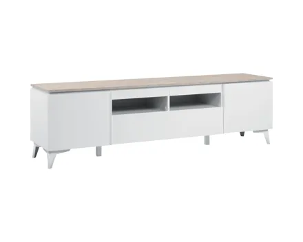 TV-Möbel Trix Dekor weiss 177 x 51.5 x 40 cm