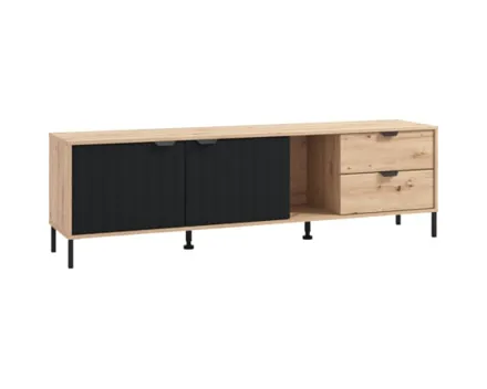 TV-Möbel Vandea, Dekor Eiche Artisan, 182,5 cm