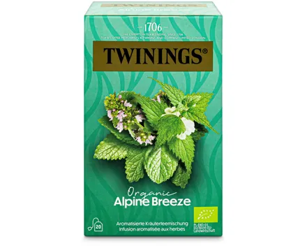 Twinings Bio Alpine Breeze 20 Beutel