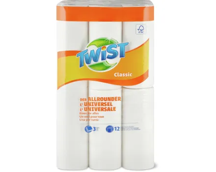 Twist Haushaltpapier, FSC®