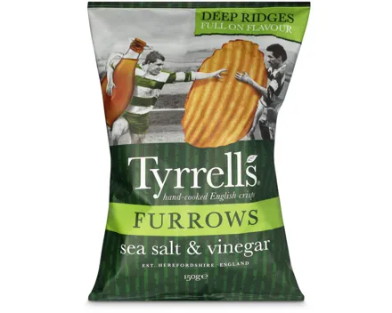 Tyrrells Furrows sea salt & vinegar