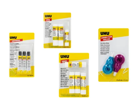 UHU Klebe-/Korrektur-Sortiment