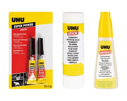 UHU Klebstoffsortiment