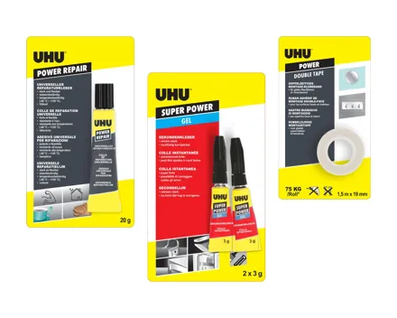 UHU Reparaturkleber-Sortiment