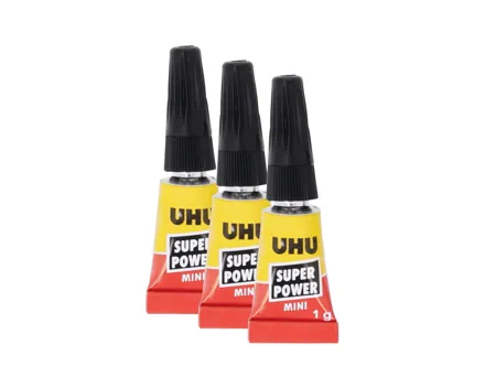 UHU Sekundenkleber, 3er-Set