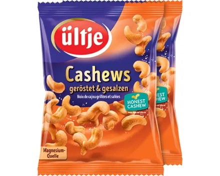 Ültje Cashews geröstet & gesalzen 2 x 150 g