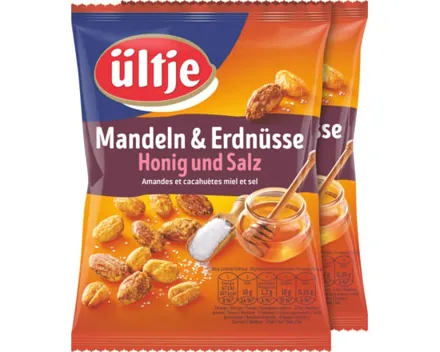 Ültje Mandel-Erdnüsse Honig/Salz 2 x 200 g