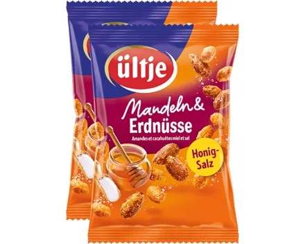 Ültje Mandel-Erdnüsse Honig/Salz 2 x 200 g