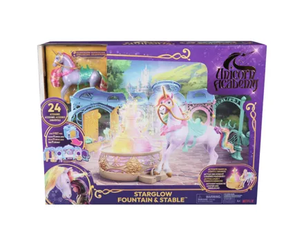 Unicorn Academy - Grosser Stall Spielset