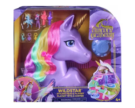 Unicorn Academy Styling Head Playset