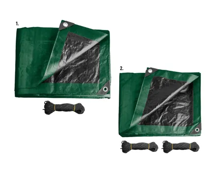 Universal-Abdeckplane/-n-Set, 2-tlg.