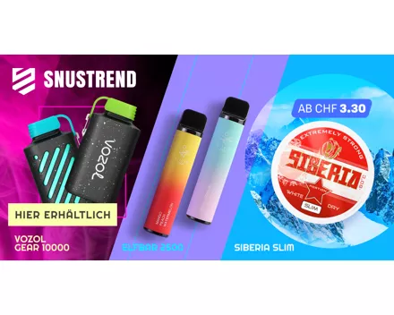 Unschlagbare Preise - Snustrend.com