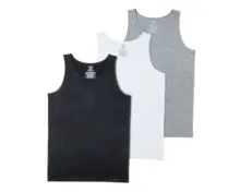 UP 2 FASHION BASICS Herren-Basic Tanktops, 3-teilig