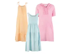 UP 2 FASHION Damen-Musselin-Kleid