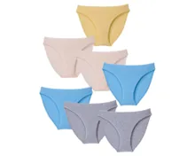 UP 2 FASHION Damen-Slips, 7er-Pack