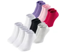 UP 2 FASHION Damen-Sneaker Socken 3er
