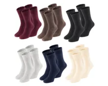 UP 2 FASHION Damen-Winter Wellness Socken 2er Pack