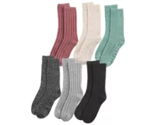 UP 2 FASHION Damen Wollsocken, Seide