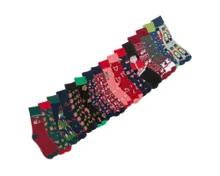 UP 2 FASHION Damen/Herren, Xmas Socks 2er-Pack