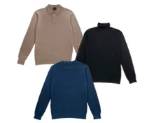 UP 2 FASHION EXCLUSIVE Herren Merino Pullover